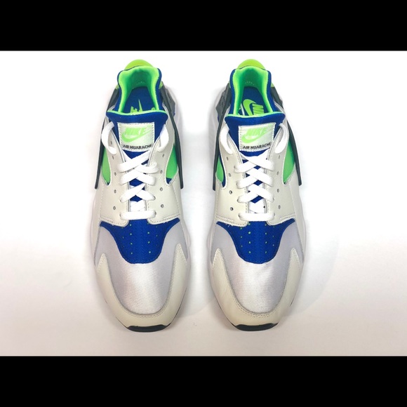 Nike Air Huarache ‘Scream Green’ 2021 - Picture 5 of 9